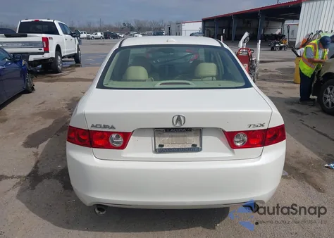 2005 Acura Tsx from USA, damaged, VIN JH4CL96825C002553
